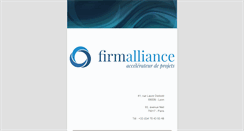 Desktop Screenshot of firmalliance.com