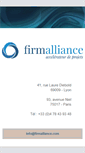 Mobile Screenshot of firmalliance.com