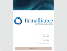 Tablet Screenshot of firmalliance.com